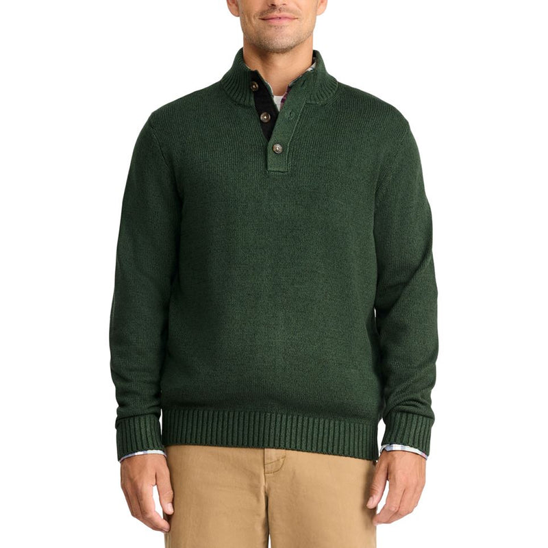 IZOD Mens Holiday Gingham Mock Pullover Sweater – ShopCGX