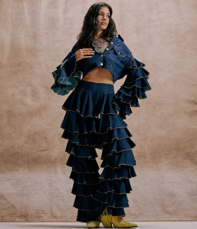 SOMETHING ABOUT MARY JEWELED SANDAL BLACK – AKIRA