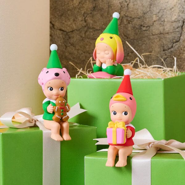 Sonny Angel Collectable Mini Cherub Figurines Santa's Little