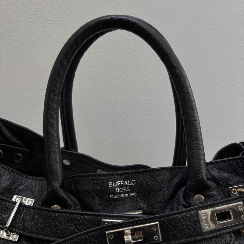 00s Buffalo Bobs Cowhide Leather Firkin Bag – Boketto