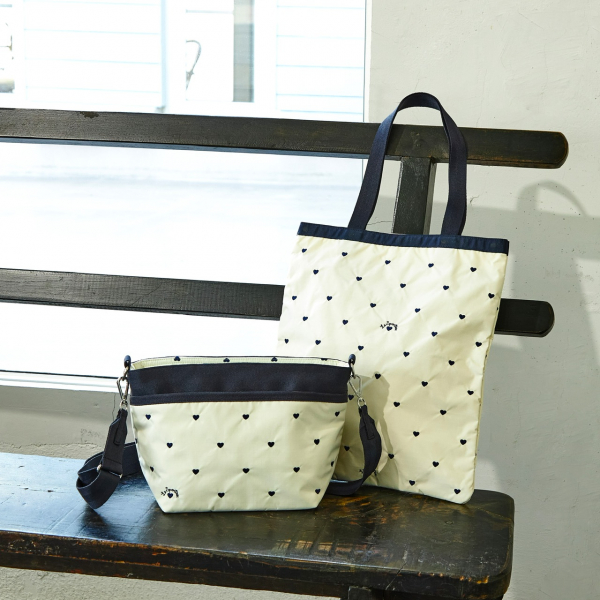ハート刺繍が大人可愛い！新作バッグが登場 | レスポートサック