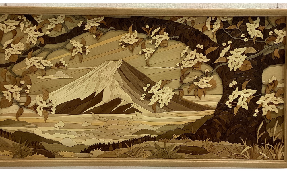 あさのたかを 組木絵・木壁画と北アルプスを描く版画作品展 | ART HUB