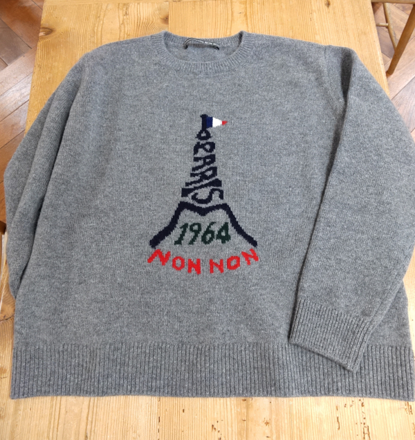 エッフェル塔柄ウールセーター | マドモアゼルノンノン | 大丸札幌店