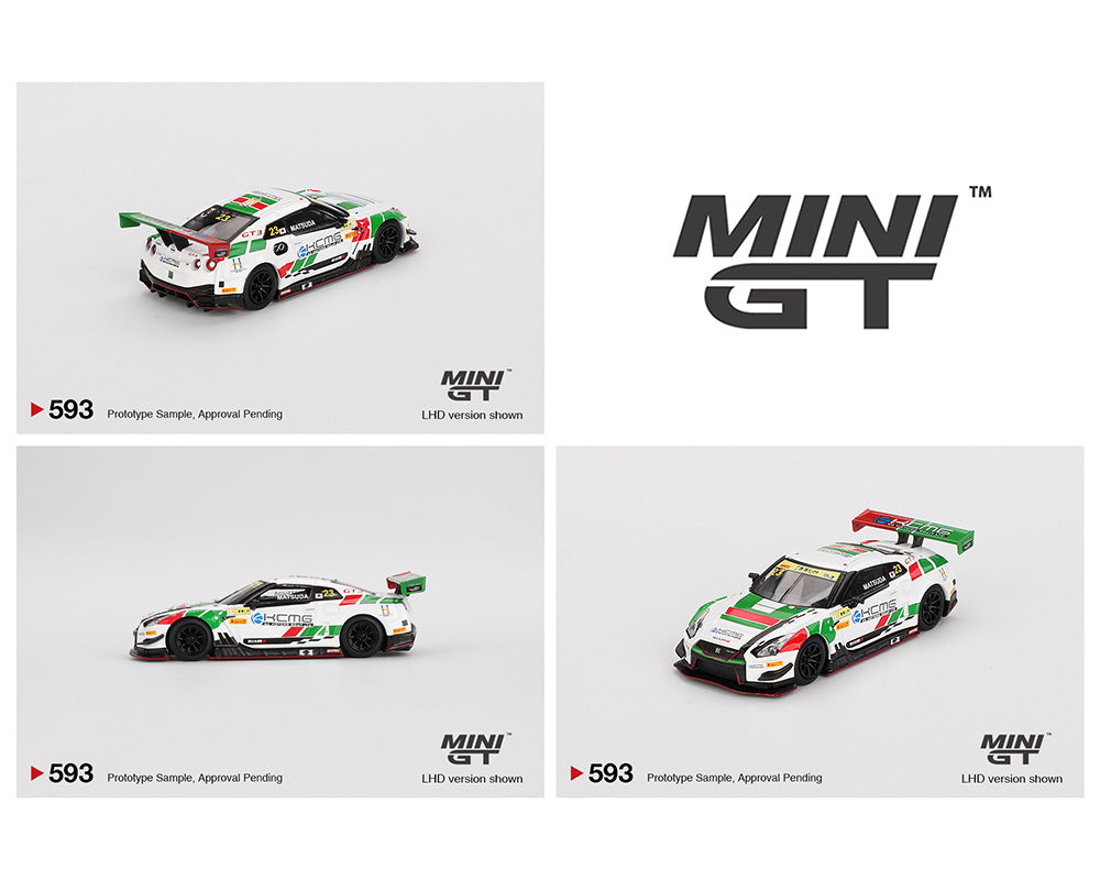 Mini GT 1:64 Nissan GT-R NISMO GT3 #23 KCMG 2018 FIA GT World Cup