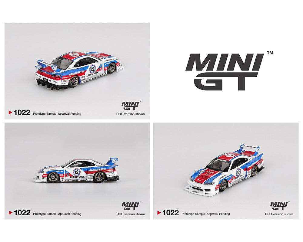 Mini GT 1:64 Nissan LB-Super Silhouette S15 SILVIA GARASIDRIFT x
