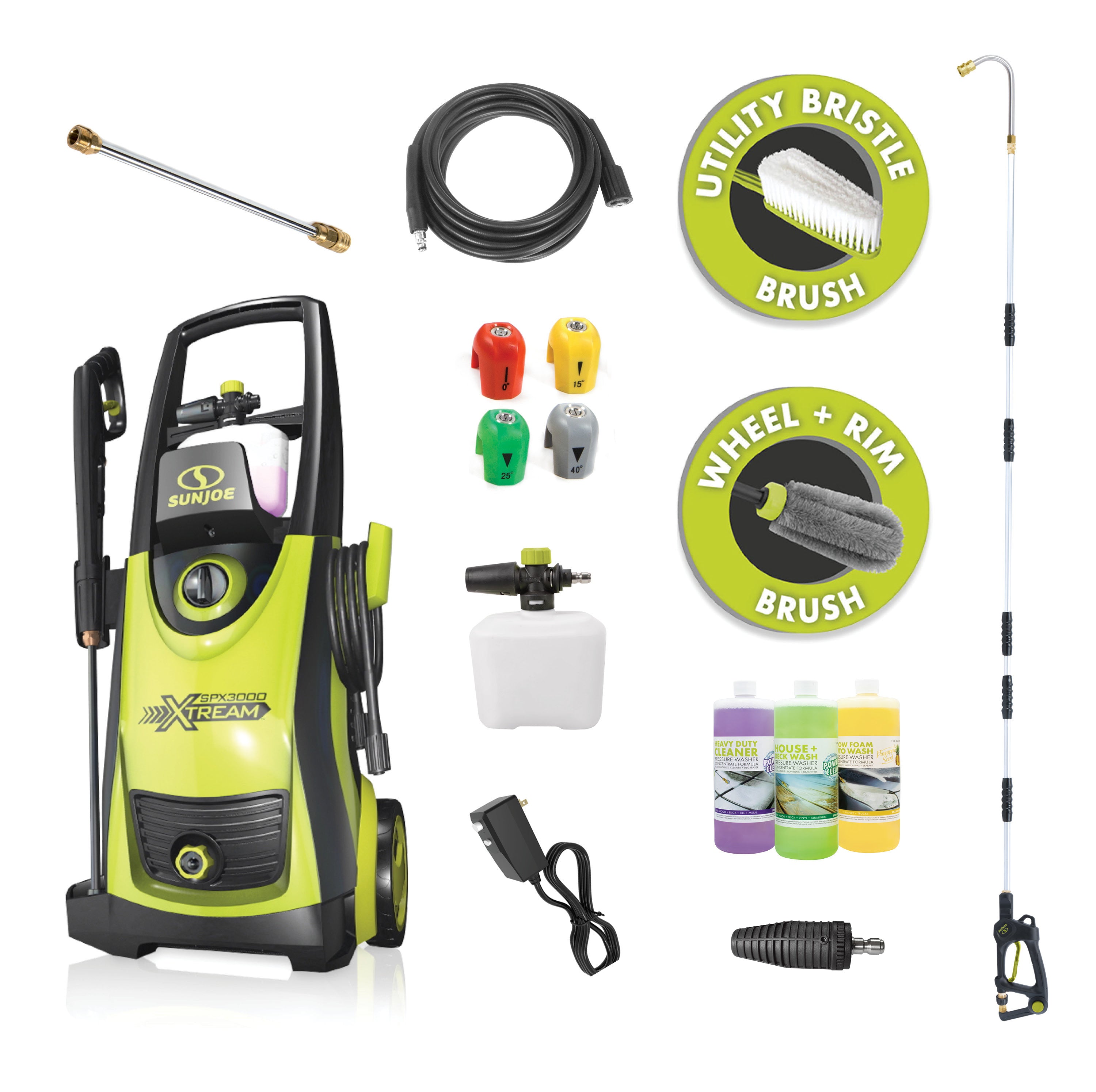 Sun Joe SPX3000®-XT1-BV3 XTREAM Clean Electric Pressure Washer | 13-Am
