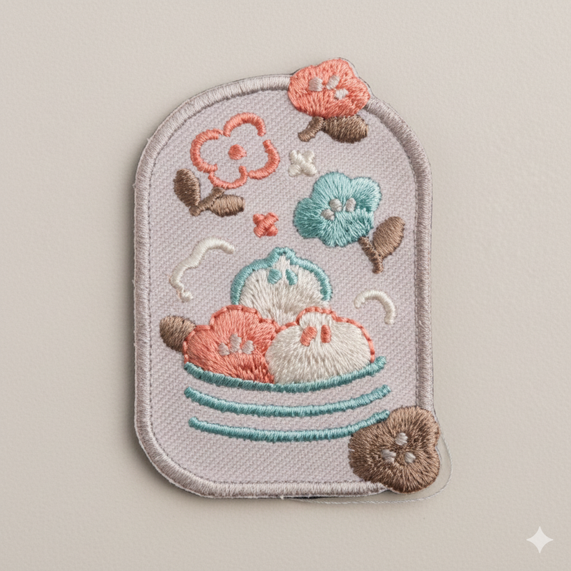 刺繍マグネット