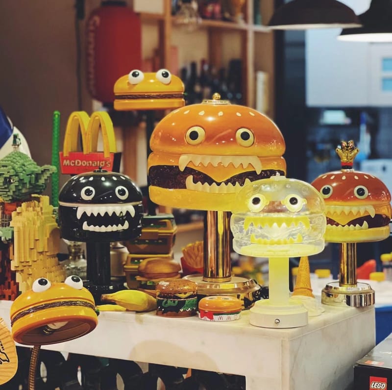 UNDERCOVER x Medicom Toy HAMBURGER LAMP 漢堡燈2色