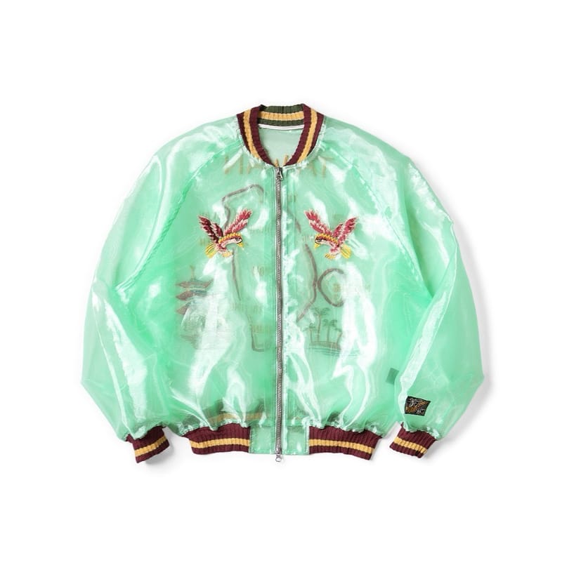 KAPITAL シアーパール モスキートガードスーベニアJKT (TAIWAN) 透明