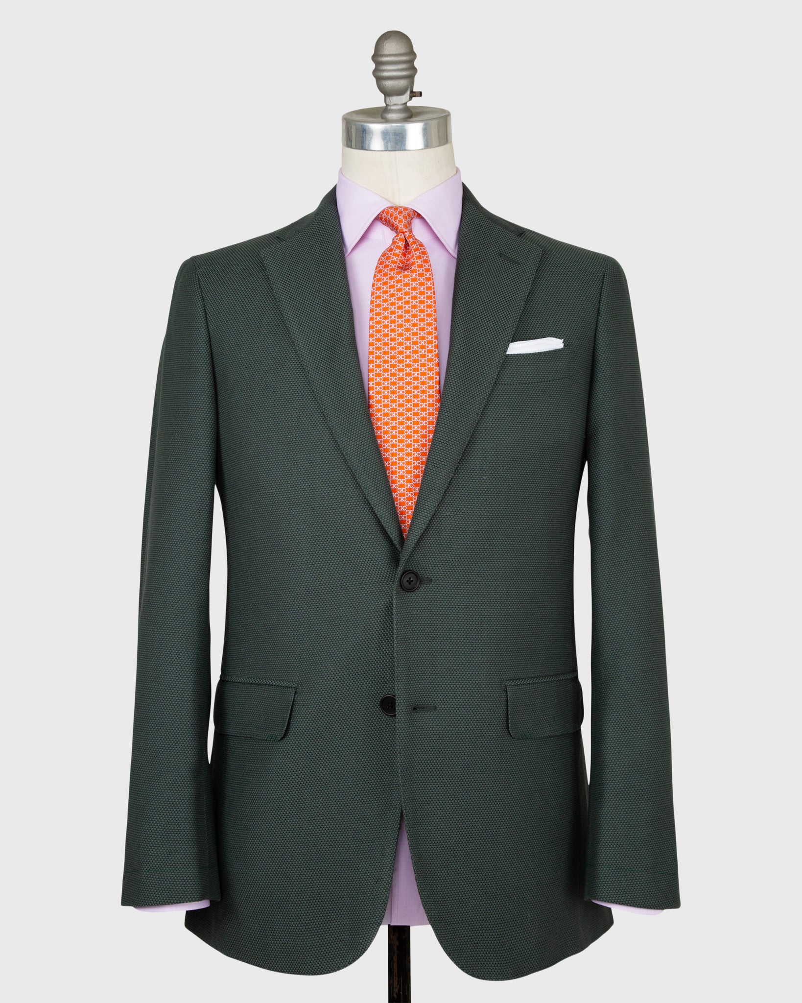 Virgil No. 2 Jacket in Spruce Leno Weave | Shop Sid Mashburn
