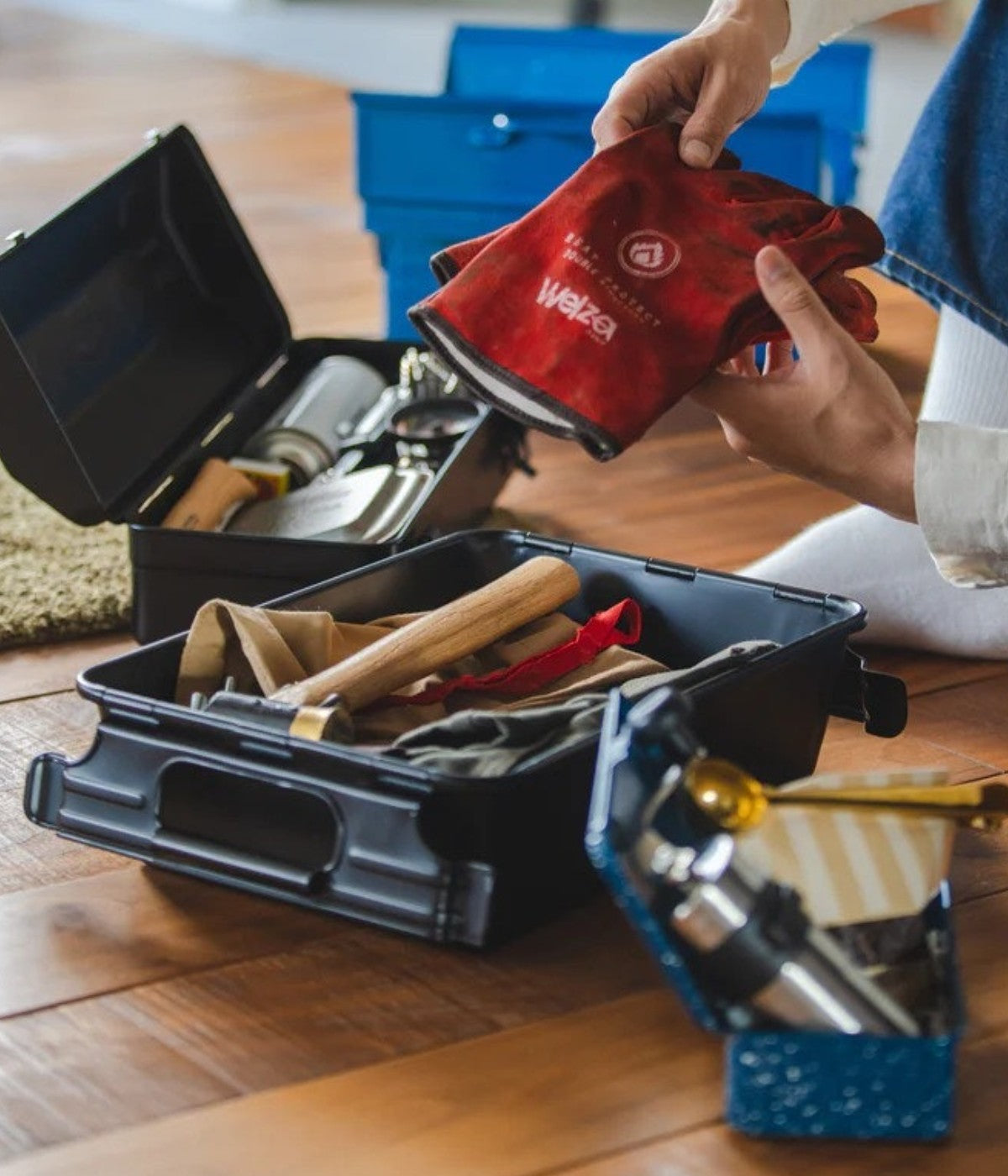 Toyo Steel Parts Box | Durable Japanese Tool Organizer | NEON Canada