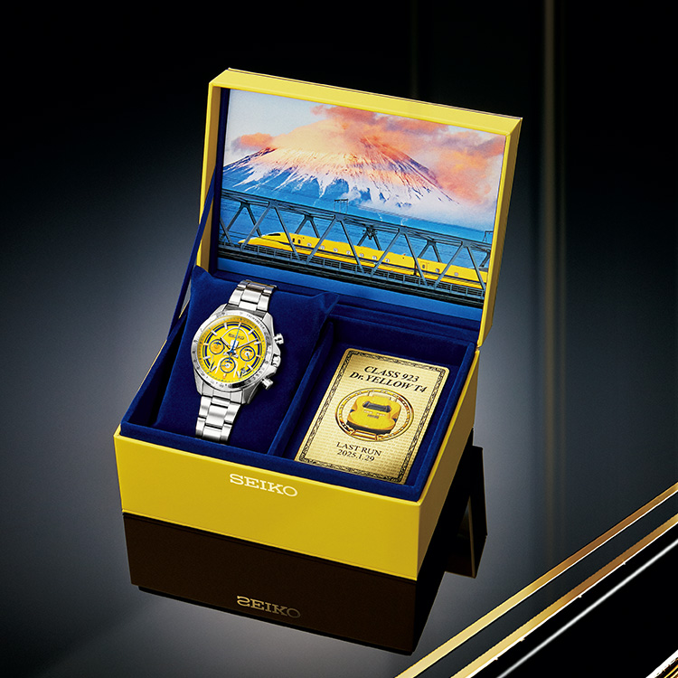 セイコー 923形ドクターイエローT4 引退記念メモリアルウオッチ