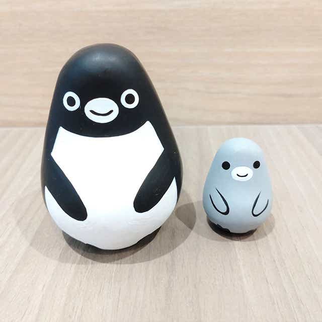 Suicaのペンギン 起き上がり小法師セット:TRAINIART JRE MALL店通販