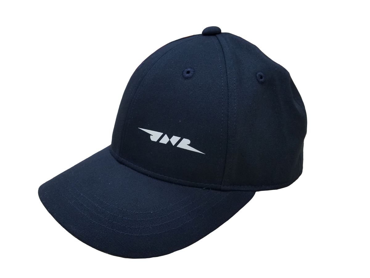 □【送料無料】日本国有鉄道（国鉄）ロゴマーク 帽子（キャップ）黒