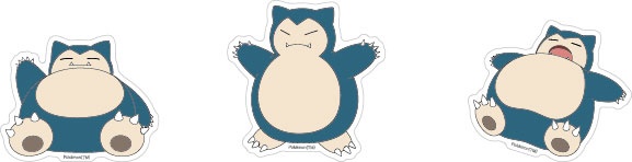 モバイルステッカー ポケモン カビゴン POKE-840D:ビックカメラ通販