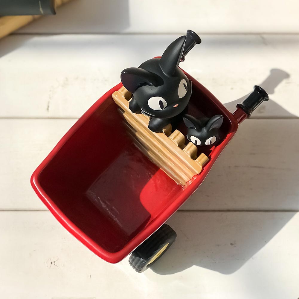 ジブリ プランターカバー 魔女の宅急便 ジジの赤い手押し車 スタジオ