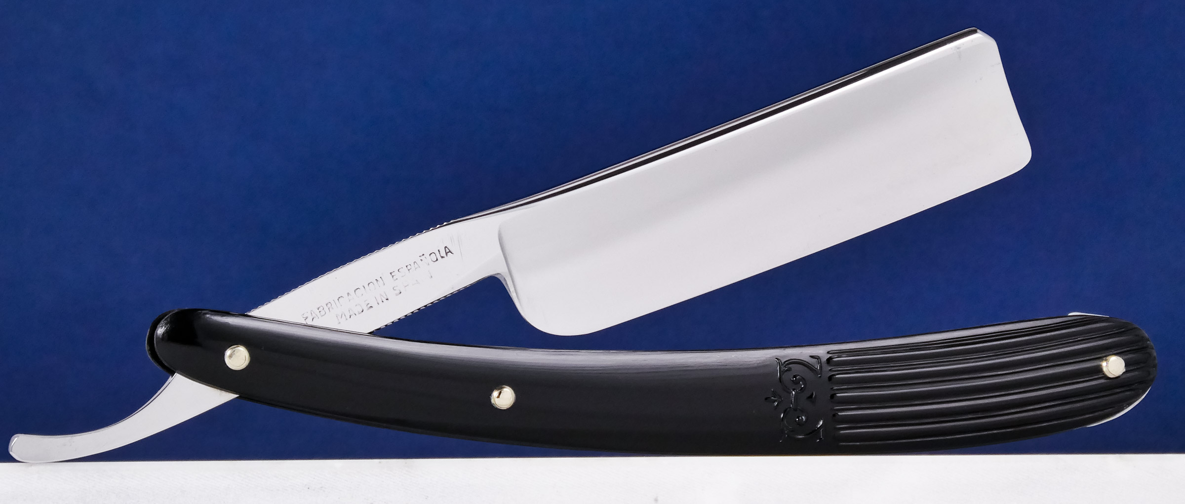 Vintage Filarmonica 13P Novodur Made In Spain Straight Razor