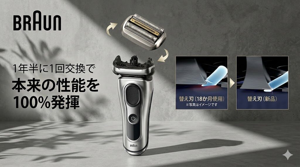 ブラウン】シリーズ9(9Pro+) 型番の違いと付属品を徹底比較