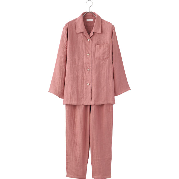 UCHINO マシュマロガーゼ レディスパジャマピンク／M