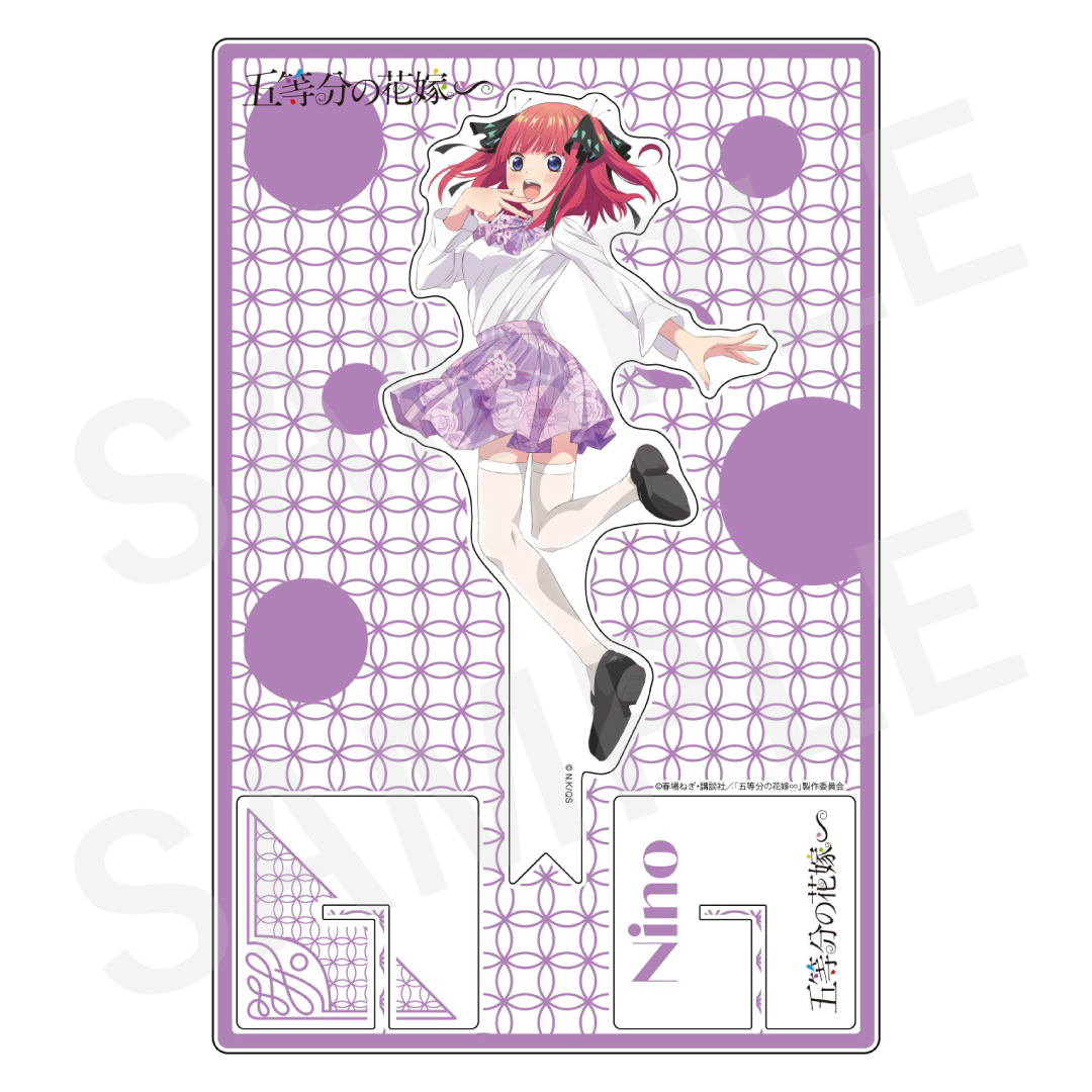 五等分の花嫁∽ クロスアクリルスタンド 中野二乃 | 五等分の花嫁