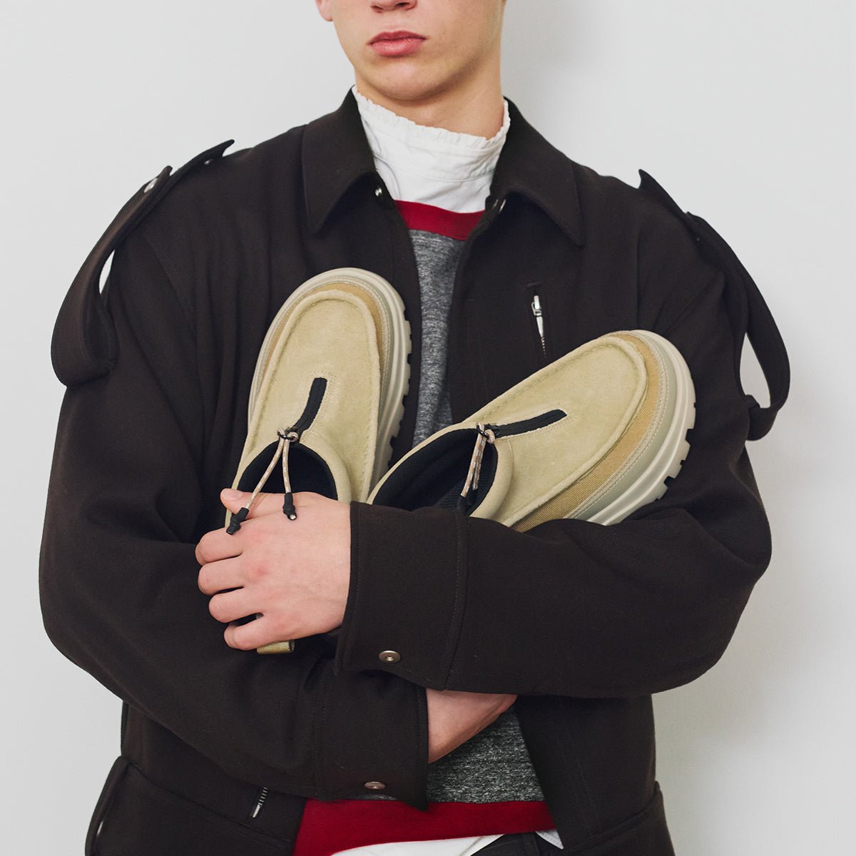 SHAKA ジップモカシンシューズZIP MOCCASIN BOOTIE EX [メンズ