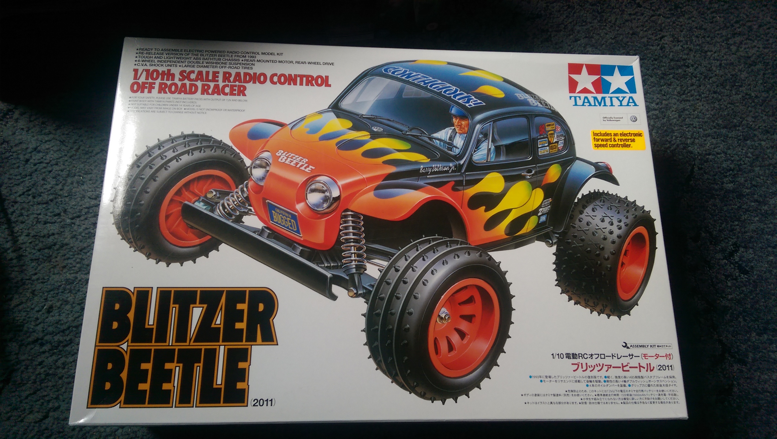 Tamiya Blitzer Beetle Build 1:10 – Shane's Shed