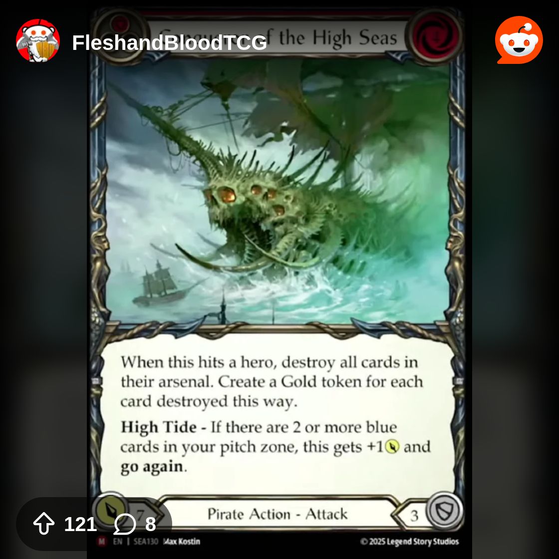 Conqueror of the High Seas/蒼海の大覇船 CF 英語版 Conqueror of the