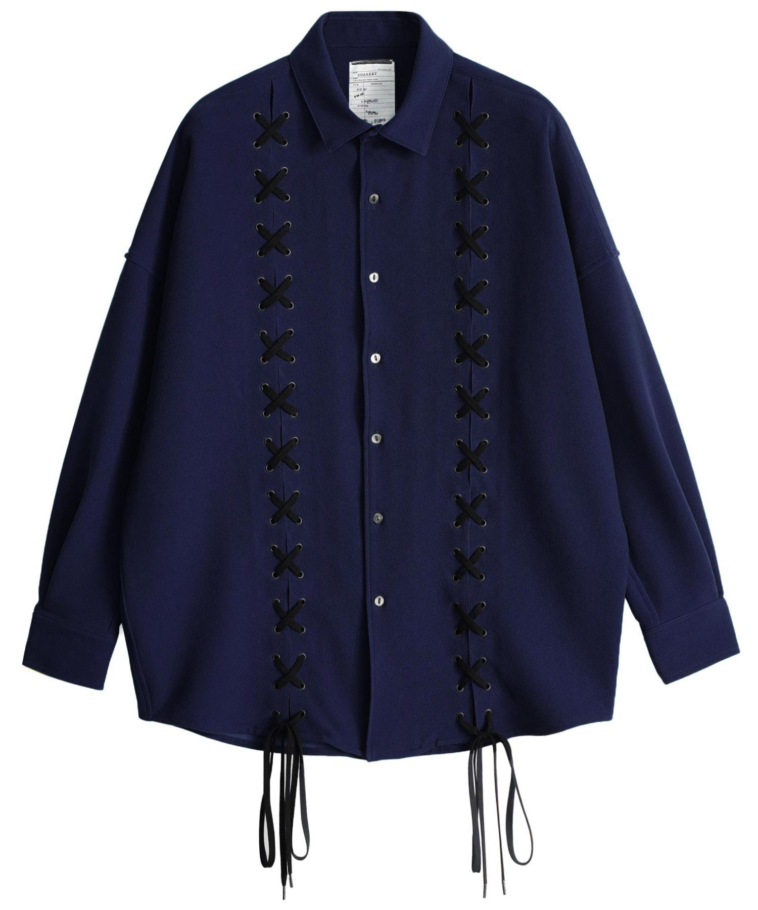 SHAREEF ONLINE SHOP / LACE-UP SHIRTS