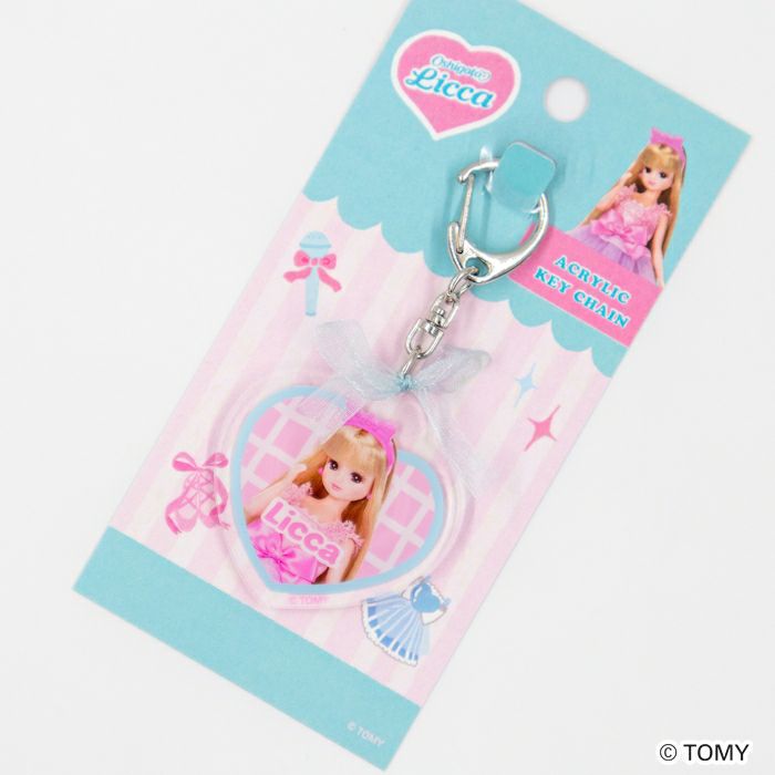 ﾘﾎﾞﾝ付きｱｸﾘﾙｷｰﾎﾙﾀﾞｰ ｱｲﾄﾞﾙ ﾘｶちゃん | 古川紙工公式オンラインショップ