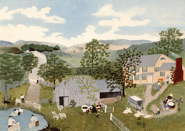 グランマ・モーゼス展」｜静岡市美術館