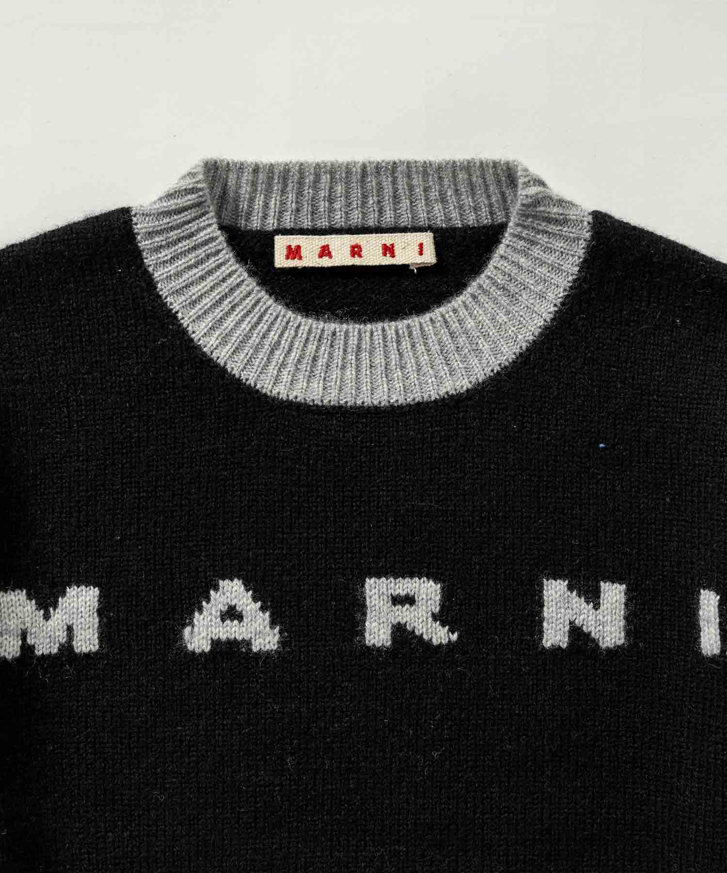 MARNI(マルニ)Kids & Junior ブランドロゴ長袖ニット | SHIFFON公式