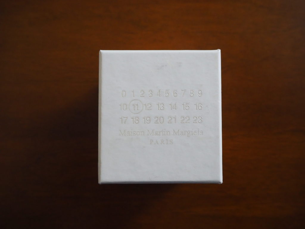 ここのえ時代のマルジェラの指輪。Maison Martin Margiela 11 Signet