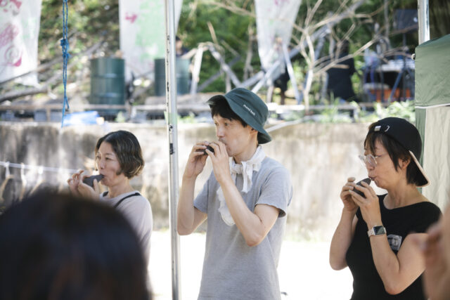 山の中に「響き」が生まれる。山中suplexが始めた、土地と音のつながり