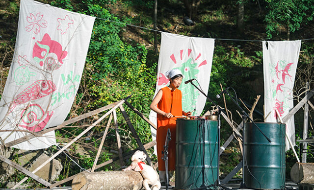 山の中に「響き」が生まれる。山中suplexが始めた、土地と音のつながり