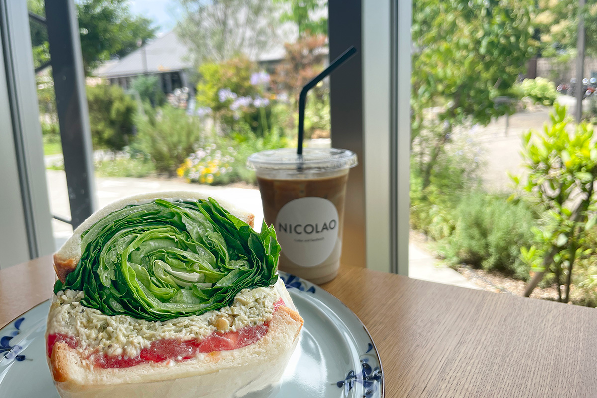 萌え断”サンドイッチに目が奪われる？！あの話題カフェ2号店が草津駅近