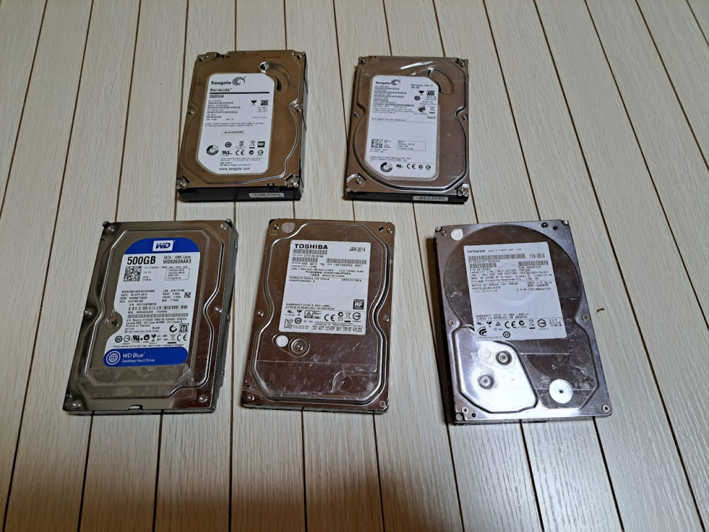 新品がおすすめ】HDDは中古やジャンクでもいい？ - 重藤録