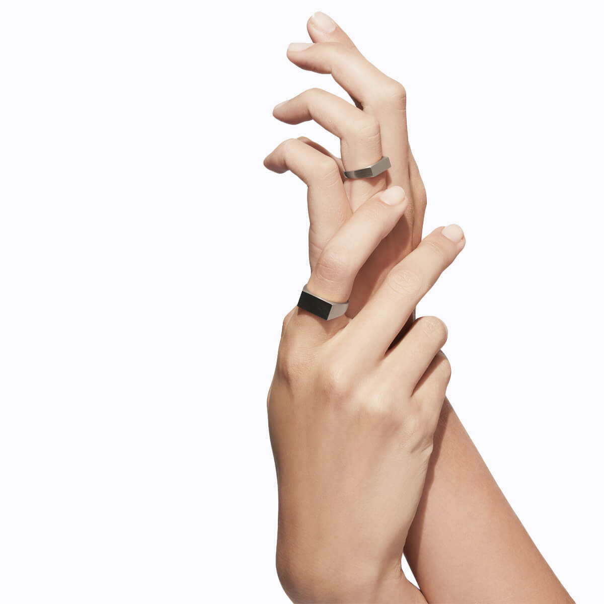 Signet Rectangle Ring S - SHIHARA