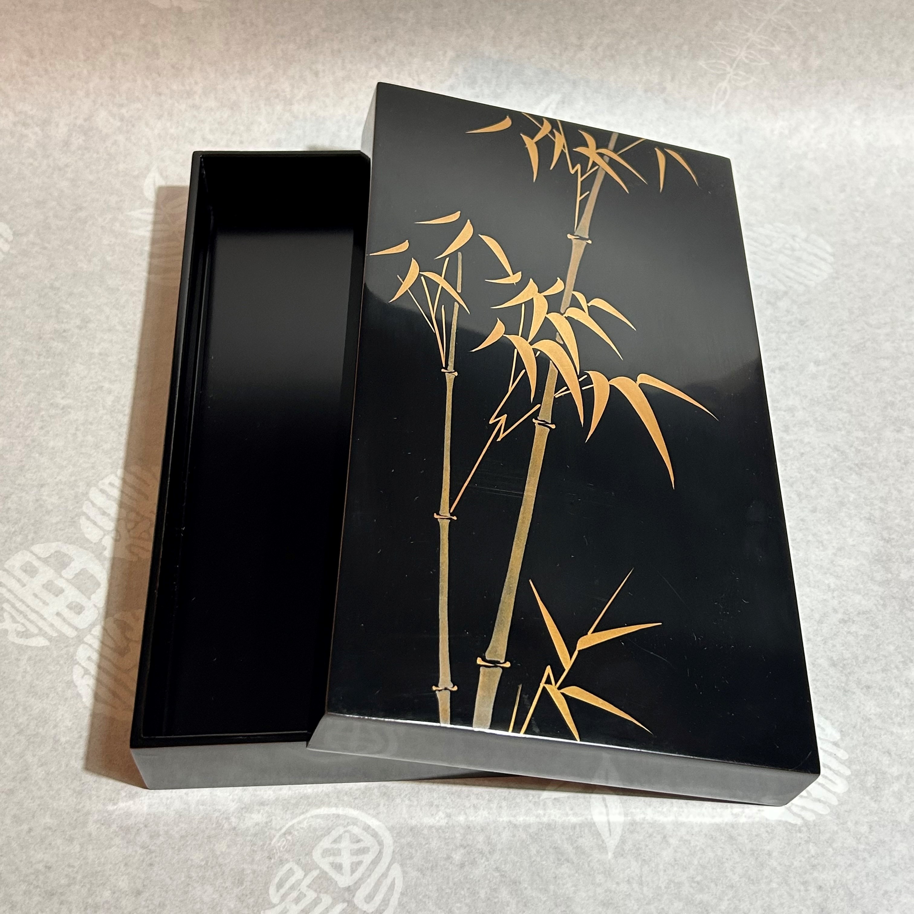 西山漆器 / 文庫 / 硯箱