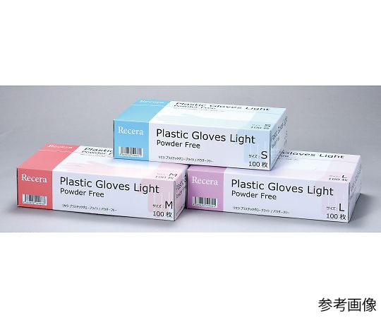 歯愛メディカル リセラ プラスチックグローブLight 粉無 M 100枚入