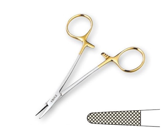 アズワン 持針器 マチュー持針器 190mm MNH-2 1本（ご注文単位1本