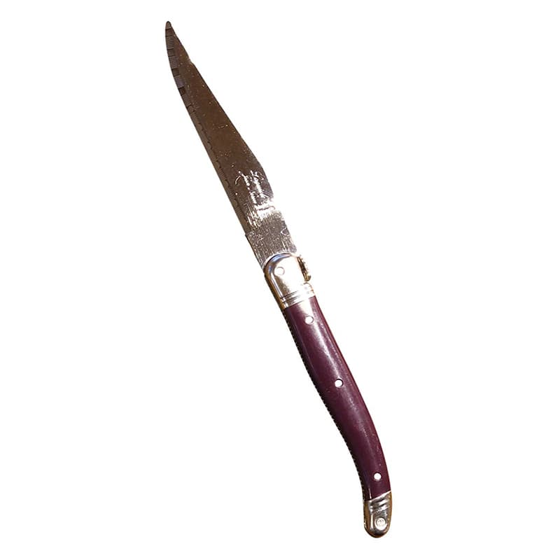 ジャン・ネロン ライヨール ステーキナイフ オーベルジン 1個（ご注文