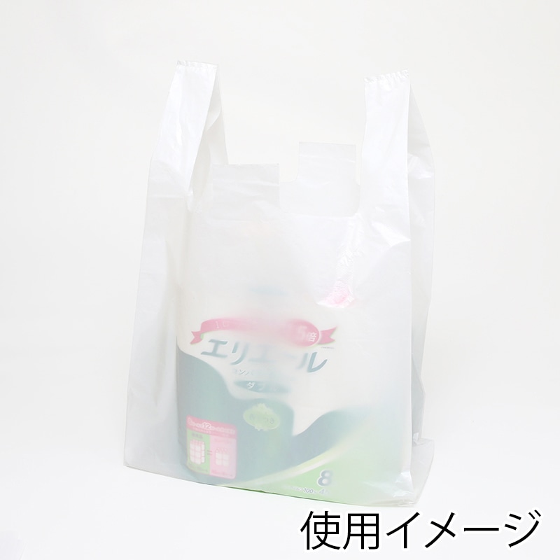 HEIKO レジ袋 EFハンド ハンガータイプ 3L 100枚/袋 006645916 包装