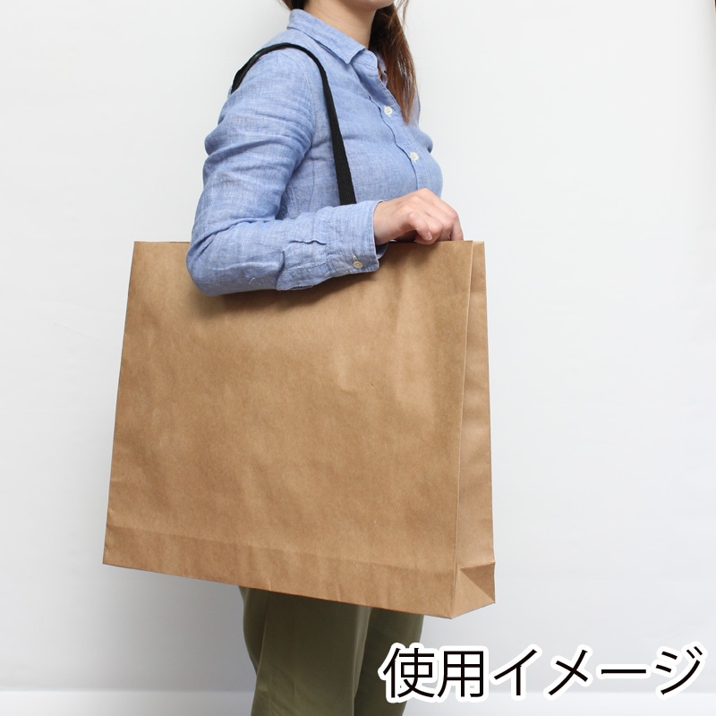HEIKO 紙袋 PBファッションバッグ L 未晒無地 10枚/袋 006470610 包装