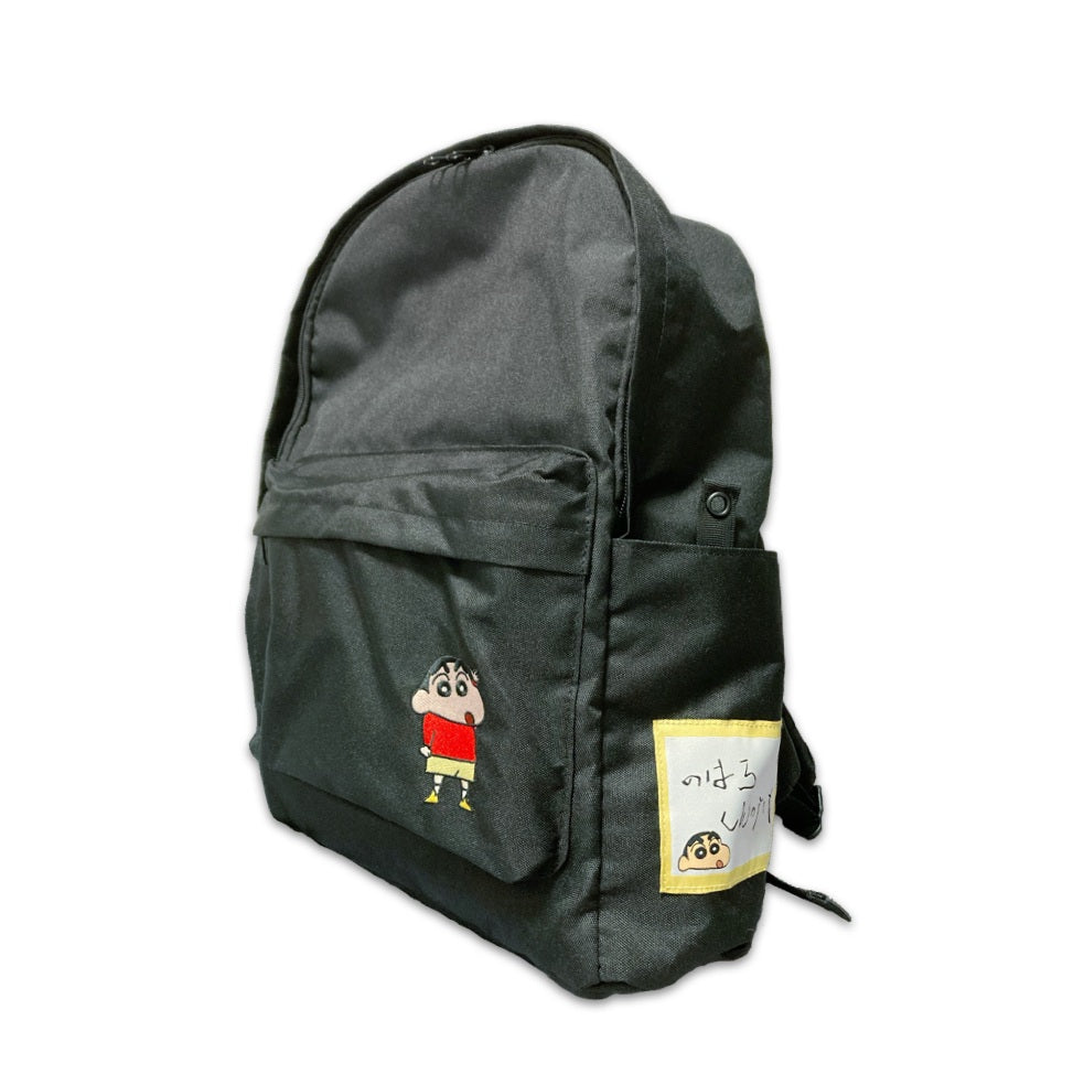 リュック ブラック しんのすけ／チョコビ – クレヨンしんちゃん公式