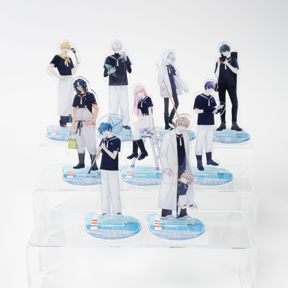 幼魚水族館コラボ『マグメル深海水族館』アクリルスタンド（知波田涼