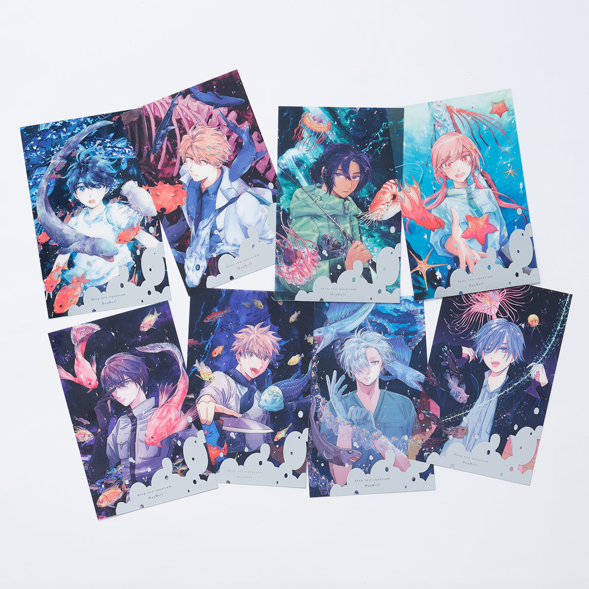 マグメル深海水族館』クリアポストカード①(天城航太郎） – 新潮ショップ