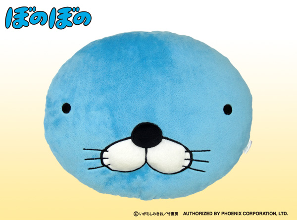 ぼのぼの ビッグ顔型クッション - モリサカグローバル