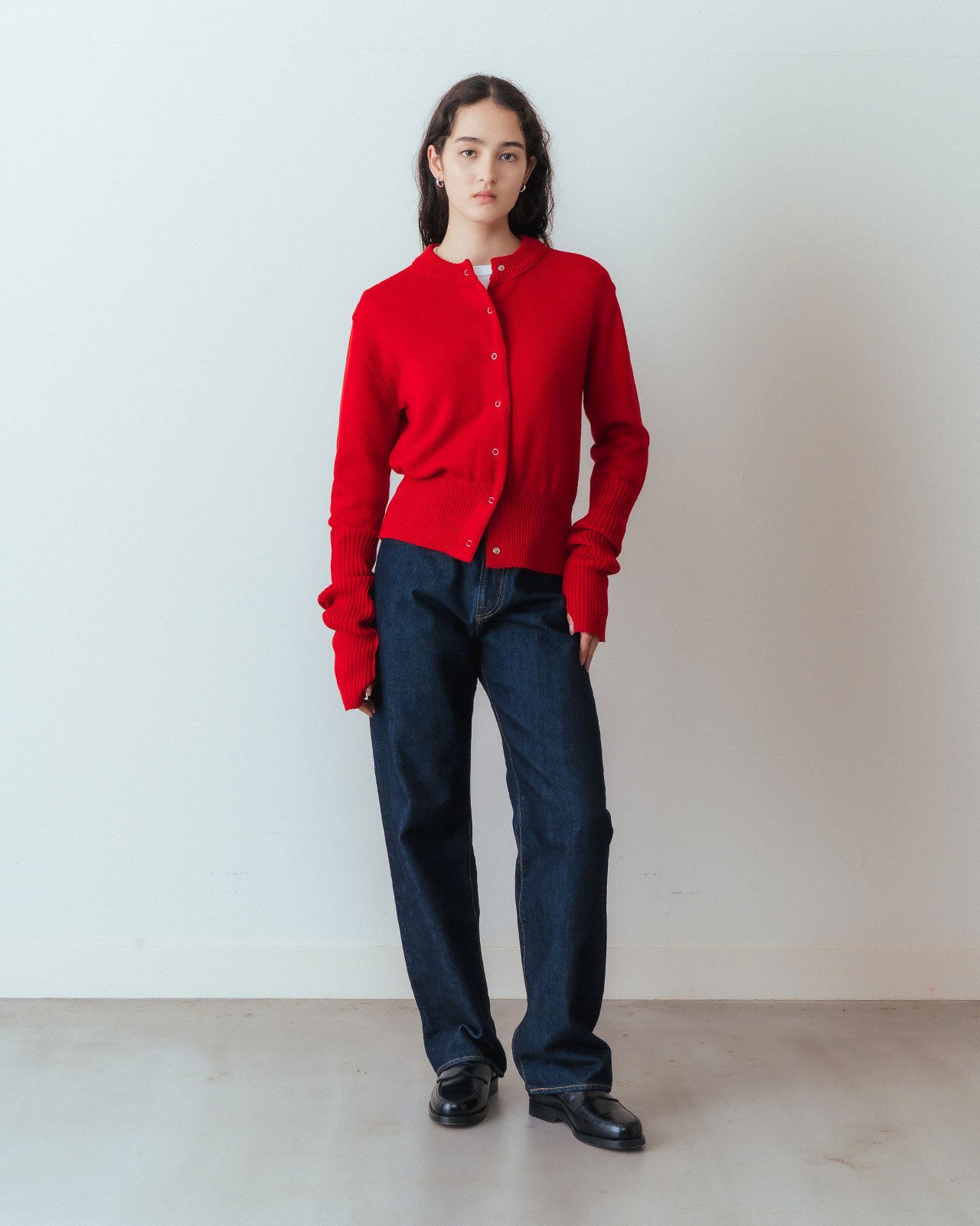 Shinzone（シンゾーン）】MARILYN DENIM(NAVY) デニムパンツ