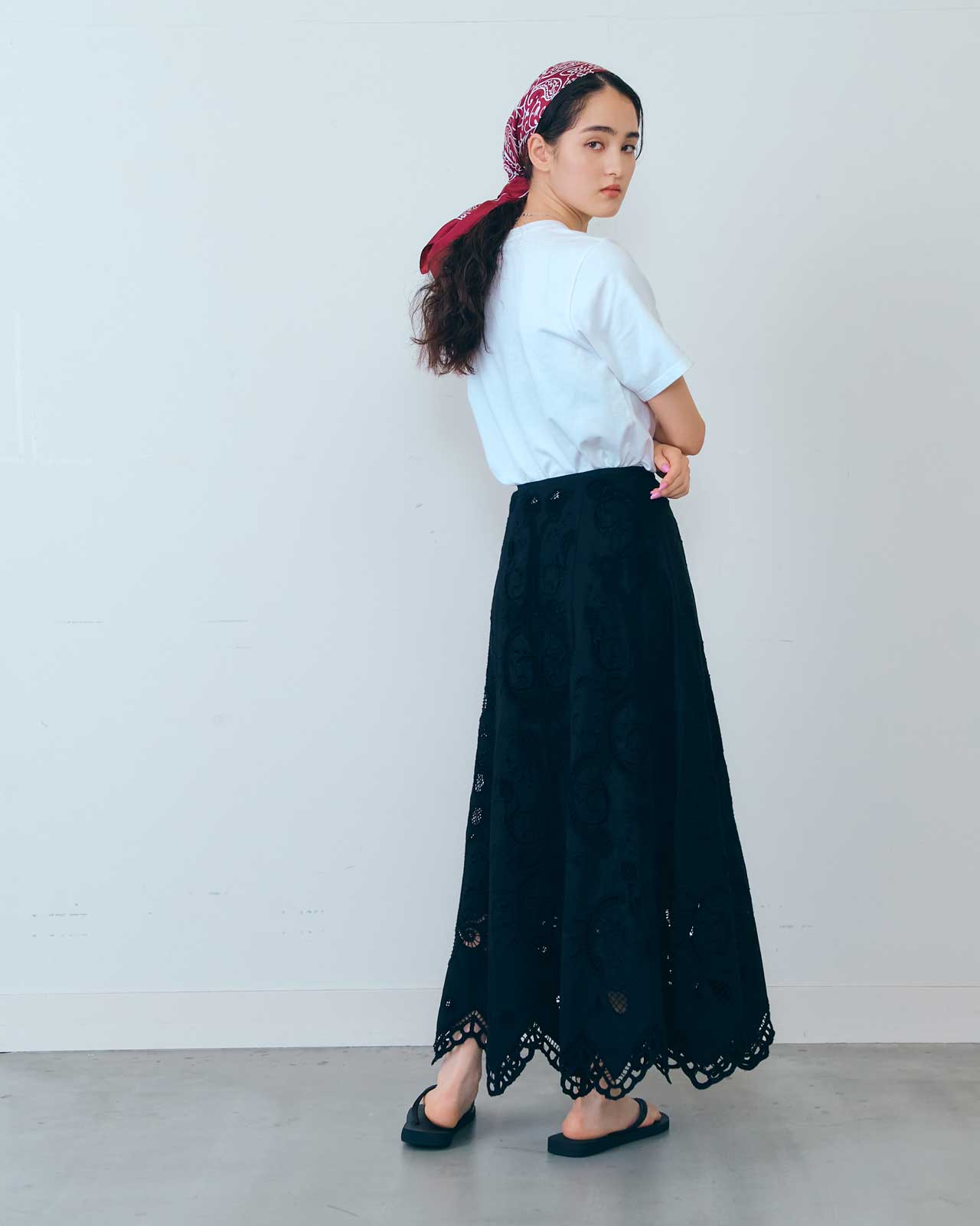 EMBROIDERY LACE SKIRT – Shinzone
