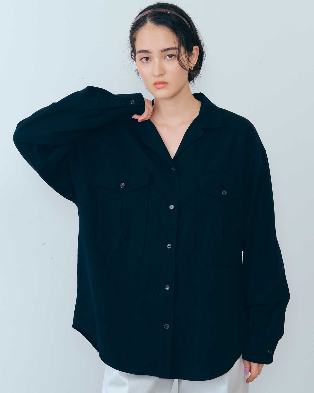 OPEN COLLAR SHIRT – Shinzone